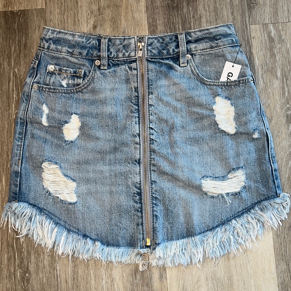 Denim skirt